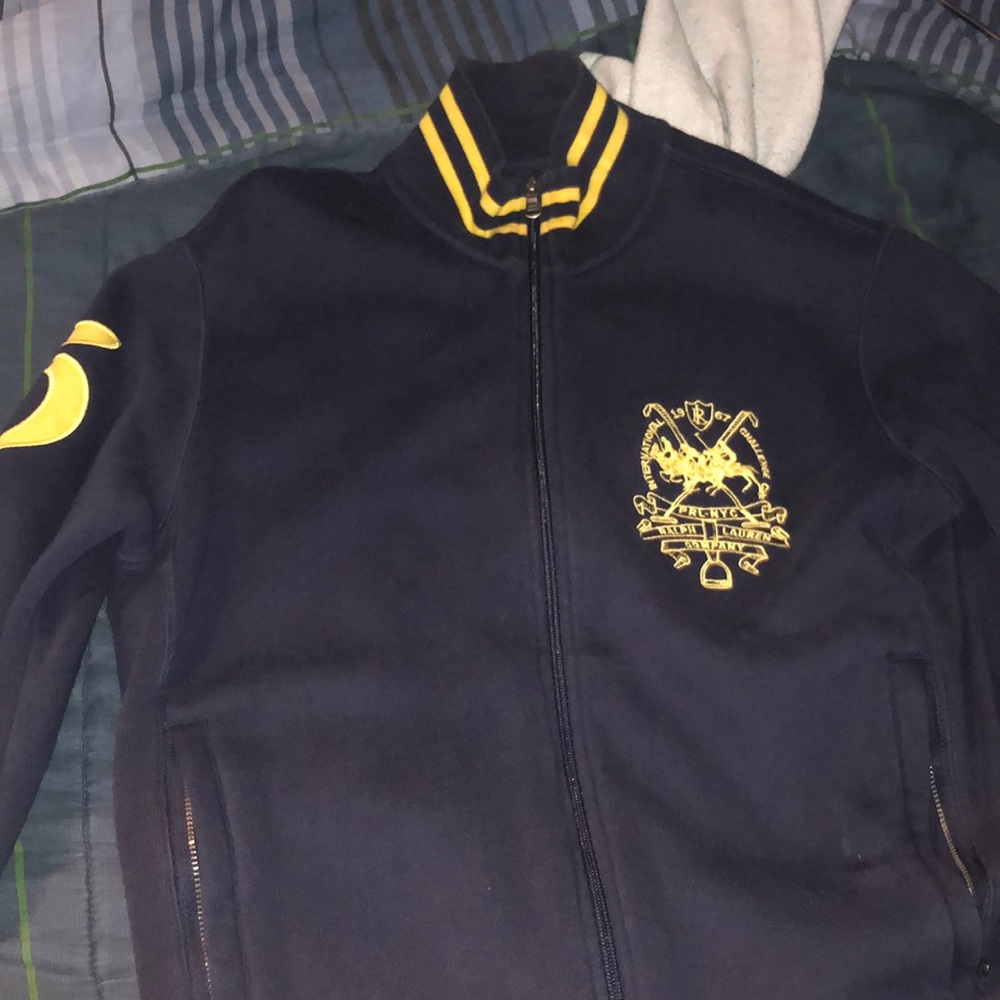 MENS RALPH LAUREN OG Bomber Jacket Mens Small